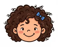 curly hair